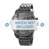 Bracelet de montre Diesel DZ7263 Acier Gris anthracite 24mm