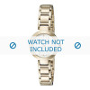 DKNY bracelet de montre NY2399 Métal Or 18mm
