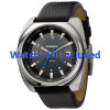 Bracelet de montre Diesel DZ1247 Cuir Noir 26mm