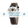 Bracelet de montre Festina F16243-2 / F16243-8 / F16169-6 Cuir Brun 21mm