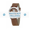 Bracelet de montre Festina F16243-3 Cuir Brun 21mm