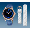 Bracelet de montre Montre intelligente Festina F50002/1 / BC10977 Cuir Blanc 18mm