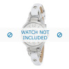 Bracelet de montre Fossil ES3267 Cuir Blanc 8mm