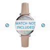 Bracelet de montre Fossil ES4151 Cuir Rose 14mm