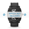 Bracelet de montre Fossil ME1121 Cuir Noir 24mm