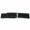 Bracelet de montre Universel J125 Cuir Noir 26mm