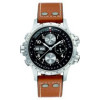Bracelet de montre Hamilton H77616533 / H600.776.203 XL Cuir Cognac 22mm