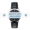Bracelet de montre Hugo Boss HB-24-1-14-2034 / HB659302044 Cuir Noir 20mm