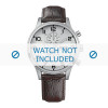 Bracelet de montre Hugo Boss HB-88-1-14-2194 / HB1512447 / HB-88-1-14-2194.1 Cuir croco Brun 22mm