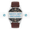 Bracelet de montre Hugo Boss HB-303-1-14-2975 / HB1513520 Cuir Brun 22mm