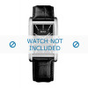 Bracelet de montre Hugo Boss HB-135-1-14-2331 / 1512619 Cuir Noir 22mm