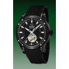 Bracelet de montre Jaguar J813-1 Caoutchouc Noir 22mm