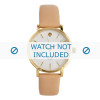 Bracelet de montre Kate Spade New York 1YRU0073 Cuir Beige 16mm