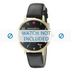 Bracelet de montre Kate Spade New York KSW1039 Cuir Noir 16mm