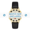 Bracelet de montre Kate Spade New York KSW1052 Cuir Noir 16mm
