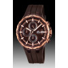 Bracelet de montre Lotus 18187 Caoutchouc Brun