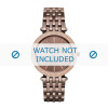 Bracelet de montre Michael Kors MK3416 Acier Brun 20mm