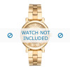 Bracelet de montre Michael Kors MK3560 Acier Plaqué or 18mm
