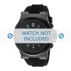 Bracelet de montre Michael Kors MK8152 Caoutchouc Noir 13mm