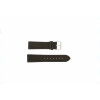 Bracelet de montre Universel H372 Cuir Brun 22mm
