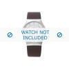 Bracelet de montre Skagen 233XXLSL / 233XXXLSL / 233XXLSCD / 233XXLSLD Cuir Brun 20mm