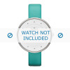 Skagen bracelet de montre SKW2134 Cuir Turquoise 14mm
