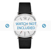 Bracelet de montre Skagen SKW6256 Cuir Noir 22mm