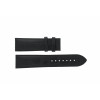 Bracelet de montre Tissot T086.407.16.051.00 / T600033625 / T610033631 Cuir croco Noir 22mm