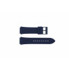 Bracelet de montre Guess W0248G5 / W0247G3 / U0247G3 / C0001G1 Silicone Bleu 22mm