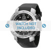 Bracelet de montre Zodiac ZO8505 Caoutchouc Noir 28mm