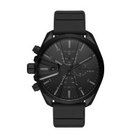 Bracelet de montre Diesel DZ4507 Silicone Noir 22mm