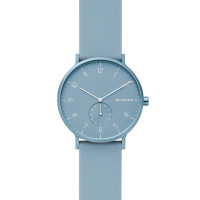 Bracelet de montre Skagen SKW6509 / SKW1119 Silicone Bleu 20mm