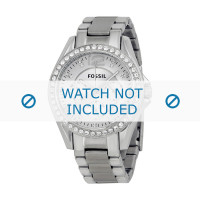 Bracelet de montre Fossil ES3202 with Spring bars attach.(NEW) Acier 18mm