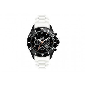 Bracelet de montre Ice Watch CH.BW.B.S.10 / 000258 Caoutchouc Blanc 22mm