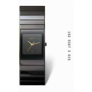 Bracelet de montre Rado 152.0347.3 Céramique Noir