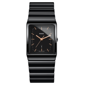 Bracelet de montre Rado 01.212.0700.3.016 / 212.0700.3 Céramique Noir