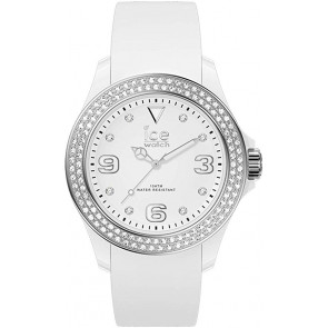 Bracelet de montre Ice Watch 013740 Silicone Blanc