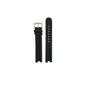 Bracelet de montre Rado 01.129.4077.4.002 / R072852410 Cuir Noir 5mm