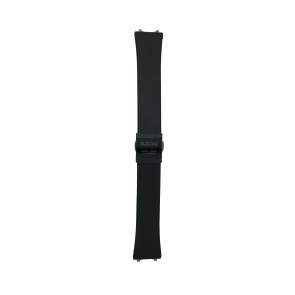 Bracelet de montre Rado 07.33994.10 / R073399410 Caoutchouc Noir 20mm
