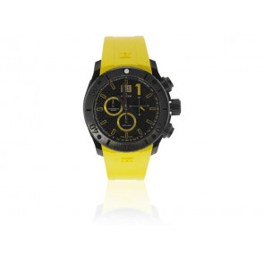 Edox bracelet de montre 10020 37N NJ2 Caoutchouc Jaune