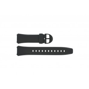 Casio bracelet de montre 10101126 Plastique Noir 16mm 