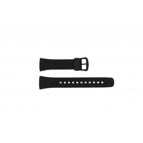 Casio bracelet de montre 10187727 / VWA-106HE Plastique Noir 24mm