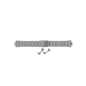 Casio bracelet de montre 10239923 Métal Argent 22mm 
