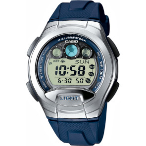 Casio bracelet de montre 10257772 Plastique Bleu 18mm 