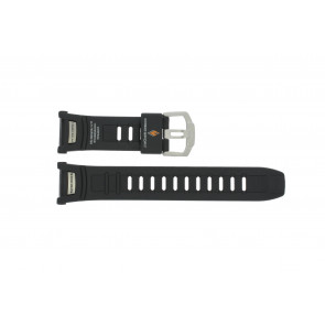 Bracelet de montre Casio 10290989 Plastique Noir 20mm