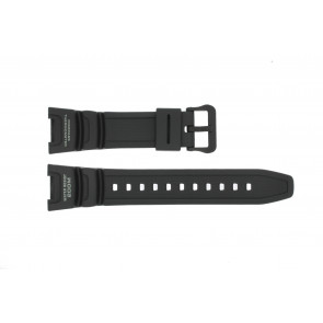 Bracelet de montre Casio SGW-100-1V10304195 Silicone Noir 24mm