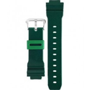 Casio bracelet de montre 10332043 G-Shock Plastique Vert 16mm 