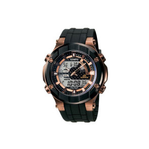 Bracelet de montre Casio EFX-700 / 10350805 Plastique Noir 15mm