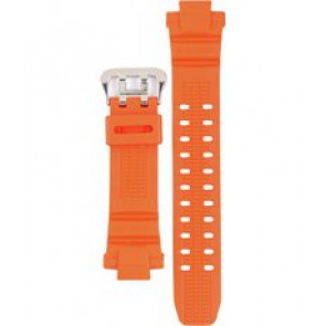 Casio bracelet de montre 10370830 Plastique Orange 14mm 