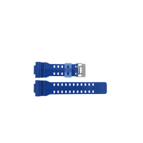 Casio bracelet de montre 10389103 Plastique Bleu 16mm 